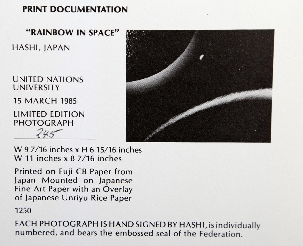 Yasuomi Hashimura | Rainbow in Space (1985) | MutualArt