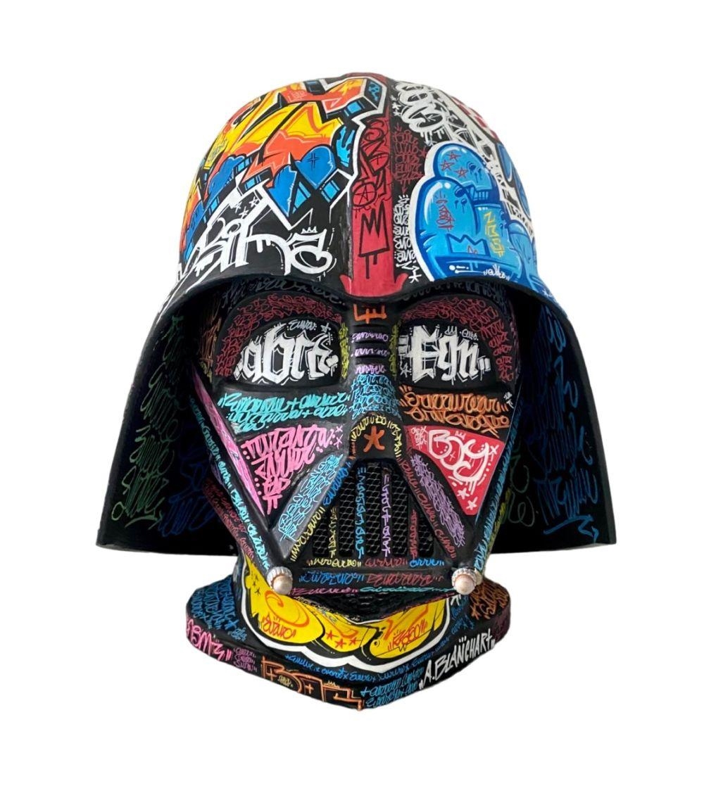 Artwork by Alberto Blanchart, Alberto Blanchart - Vader Graffiti, Made of Mixed Media on resin sculpture
