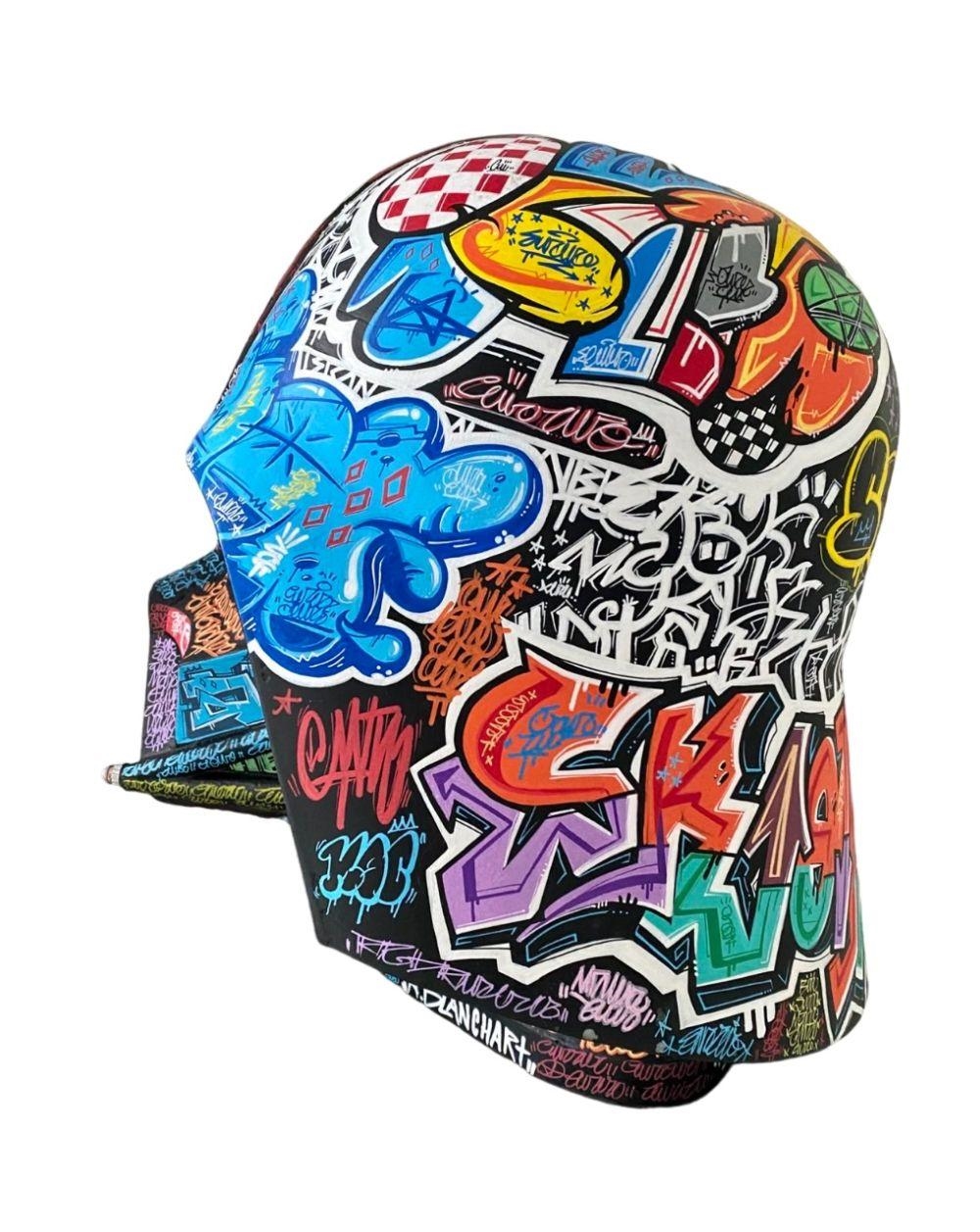 Artwork by Alberto Blanchart, Alberto Blanchart - Vader Graffiti, Made of Mixed Media on resin sculpture