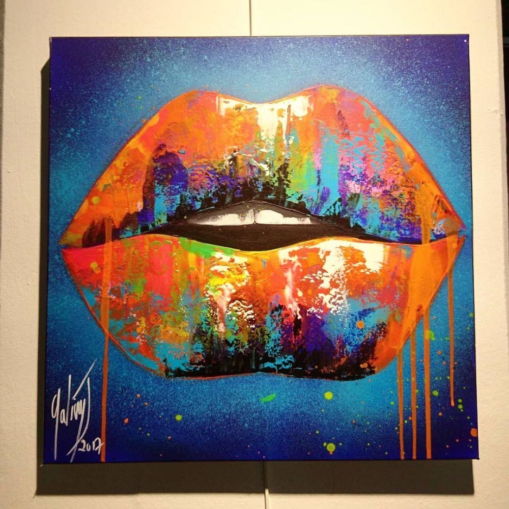 Julie Galiay | Julie Galiay - Blue Lips II (2017) | MutualArt