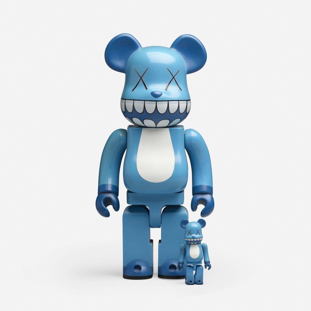 Artwork by KAWS, Be@rbrick , BE@RBRICK x KAWS - Chompers 400% + 100, Made of Vinyl