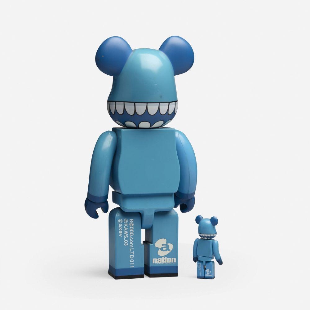 Artwork by KAWS, Be@rbrick , BE@RBRICK x KAWS - Chompers 400% + 100, Made of Vinyl