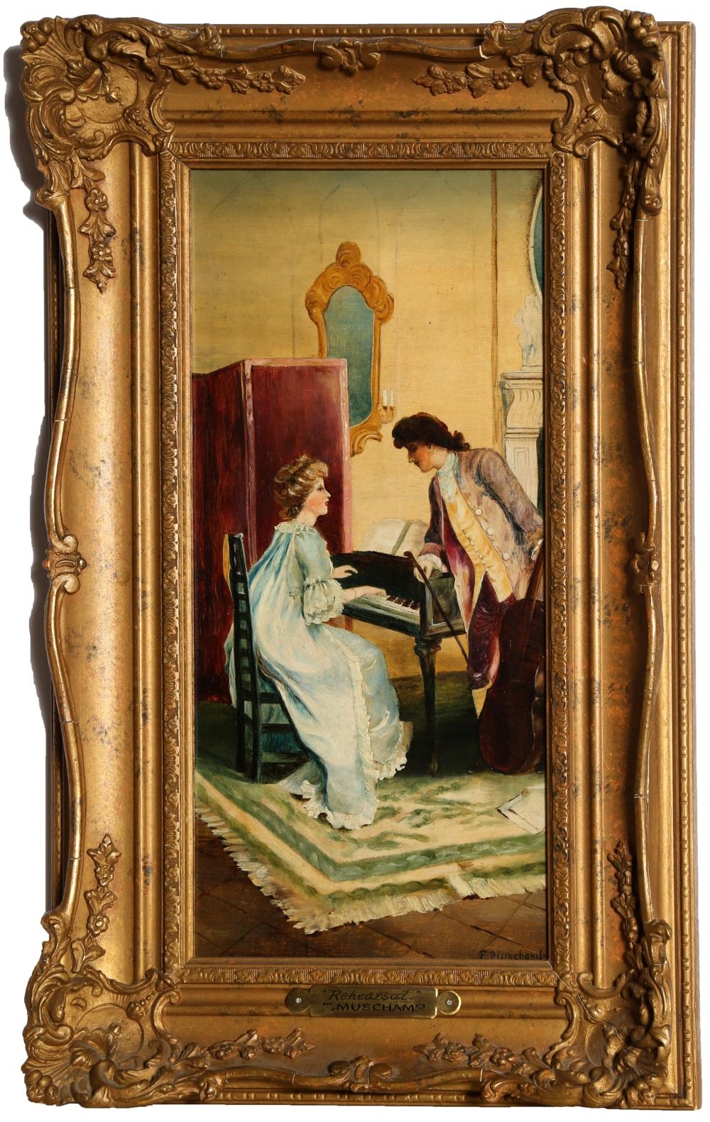 Francis Sydney Muschamp | Francis Sydney Muschamp (Circa 1880) | MutualArt