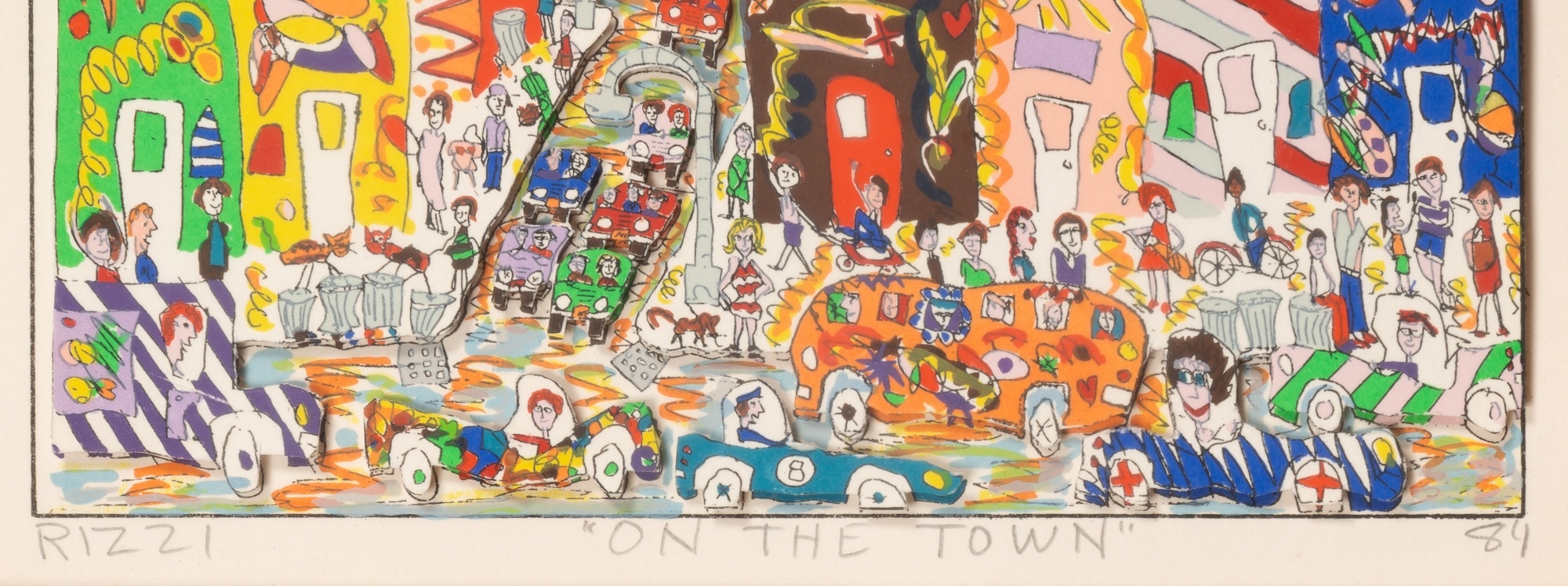 James Rizzi | Image (1984) | MutualArt