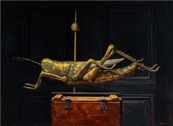Antique Grasshopper Weathervane - Sarah Lamb