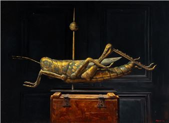 Antique Grasshopper Weathervane - Sarah Lamb