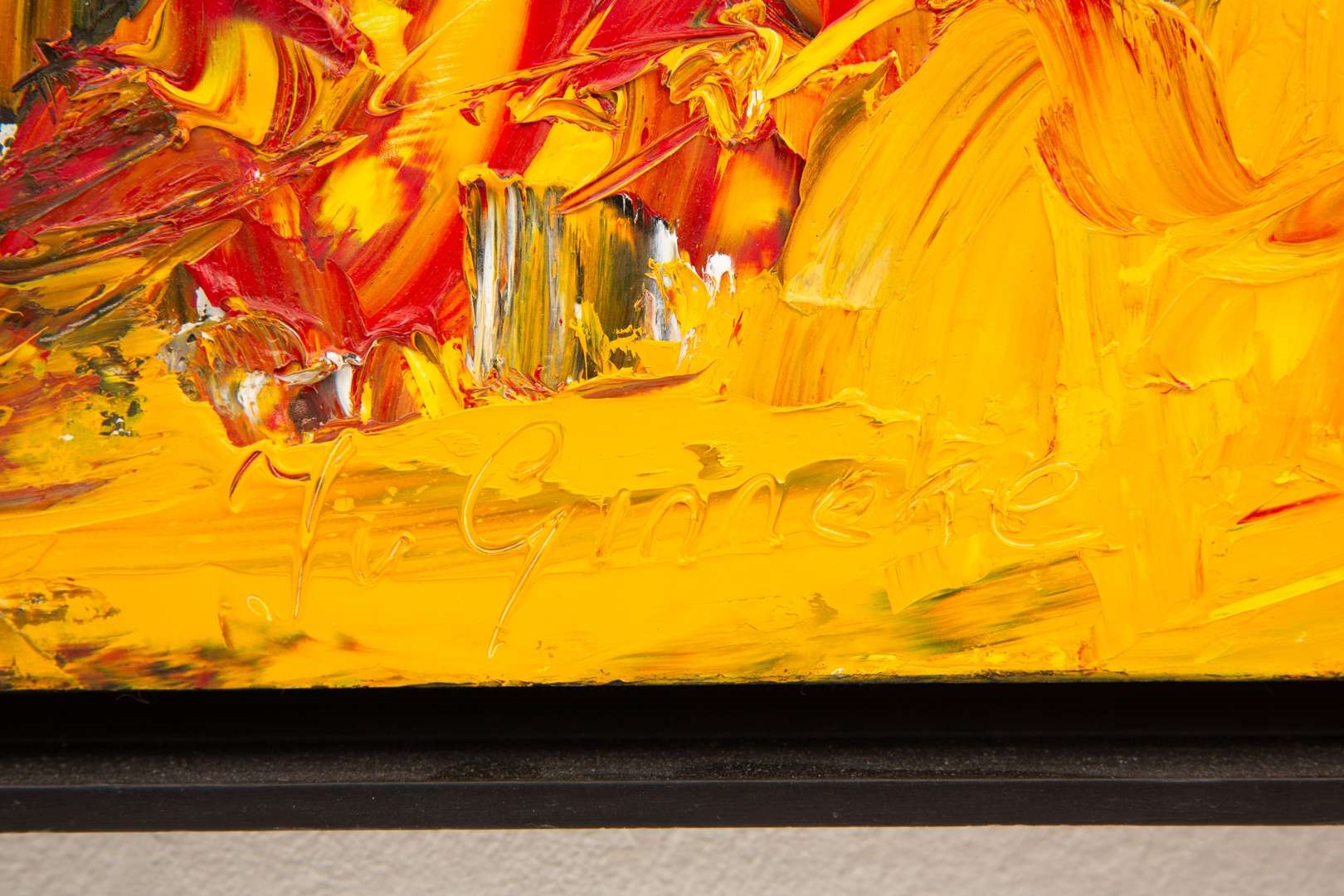 Artwork by Jan van Ginneke, Kleurcompositie, Made of hardboard