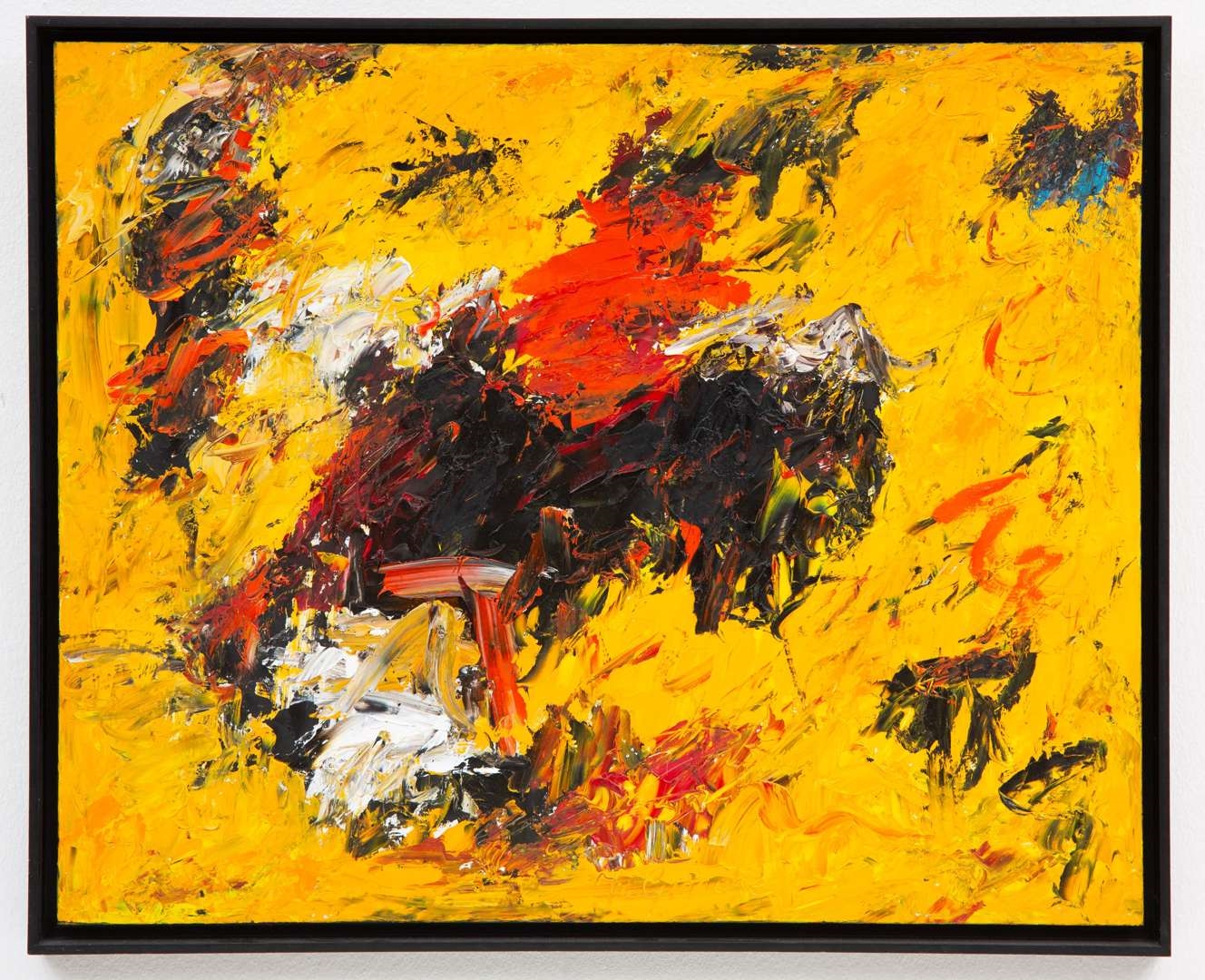 Artwork by Jan van Ginneke, Kleurcompositie, Made of hardboard