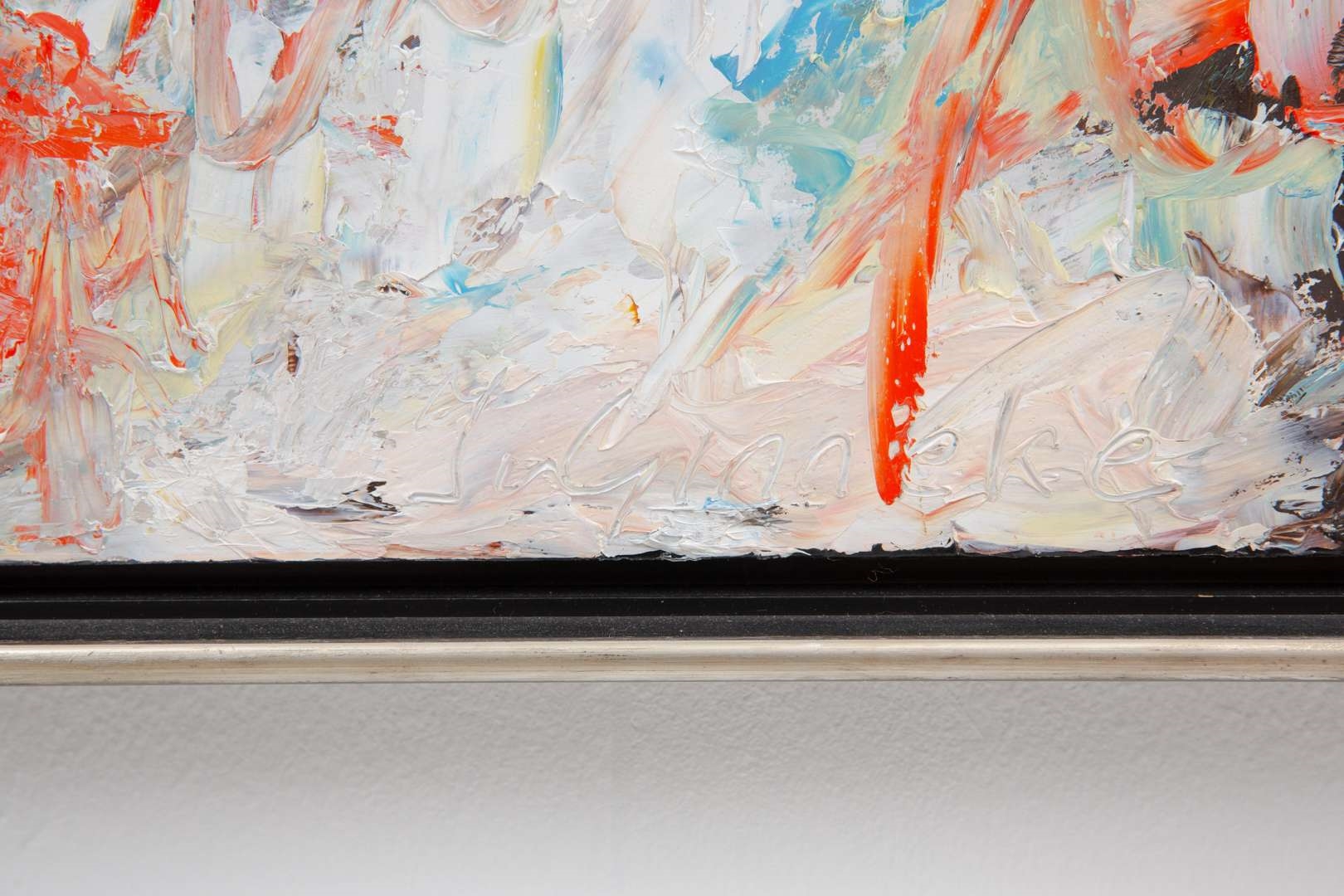 Artwork by Jan van Ginneke, Kleurcompositie, Made of hardboard