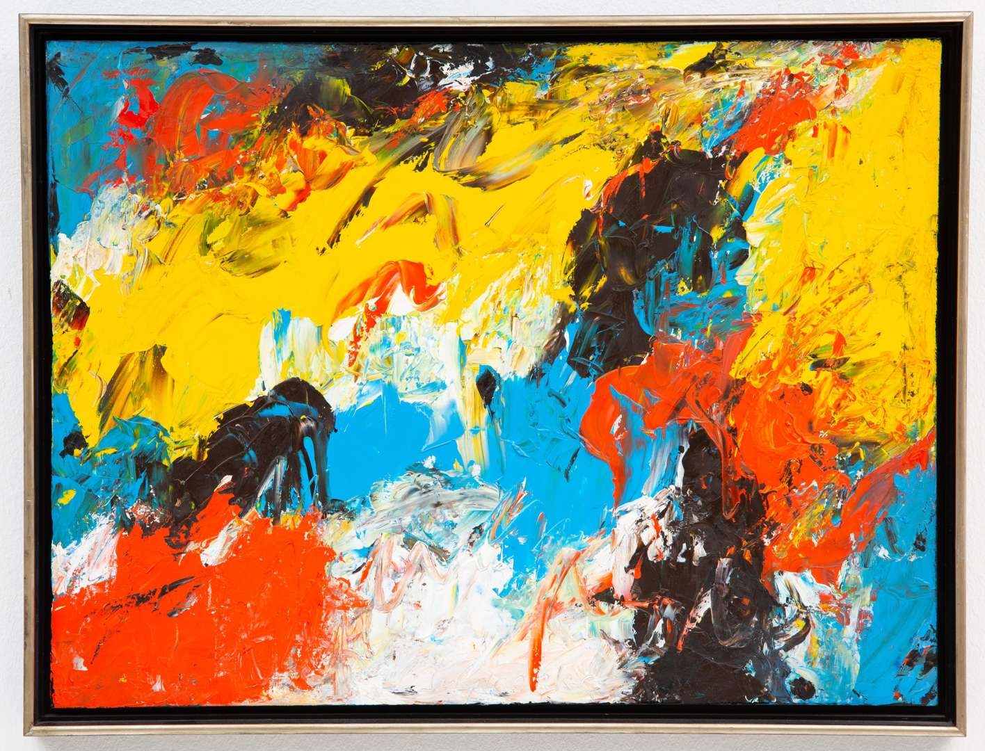 Artwork by Jan van Ginneke, Kleurcompositie, Made of hardboard