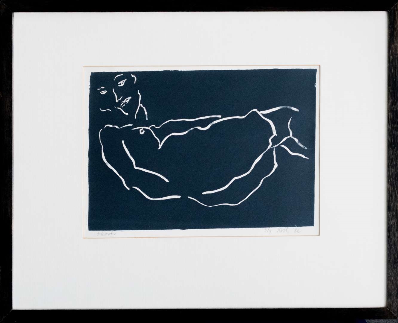 Artwork by Aad Krol, Shorts, Made of serigraph