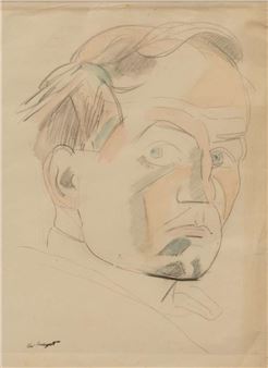 Zelfportret - Albert Huyot