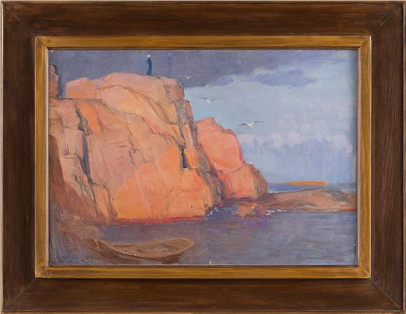 View from the Cliff by Venny Soldan-Brofeldt, dated -36