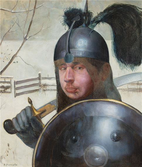 Rycerz północy, ok. 1910 by Zbigniew Pronaszko, 1910