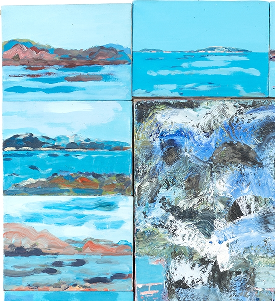 Artwork by Tomasz Ciecierski, Dejà wue IV, 1988, Made of Oil on canvas