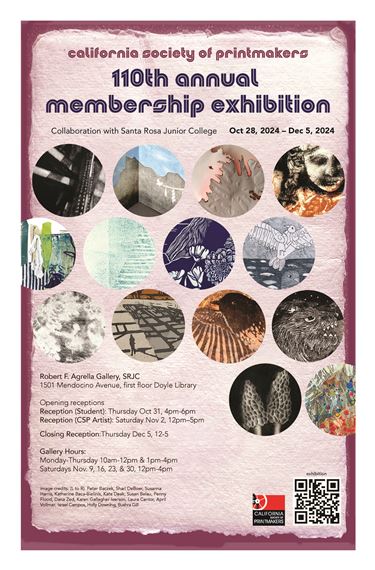 California Society of Printmakers 110th Annual Membership Exhibition - The Santa Rosa Junior College Art Gallery