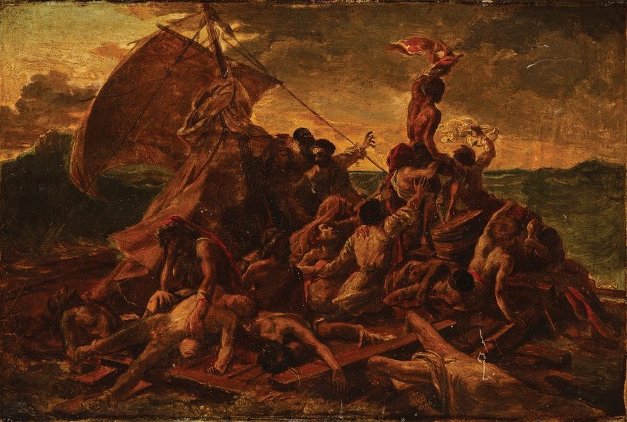 Jean Louis André Théodore Géricault | The Raft of the Medusa (19th ...