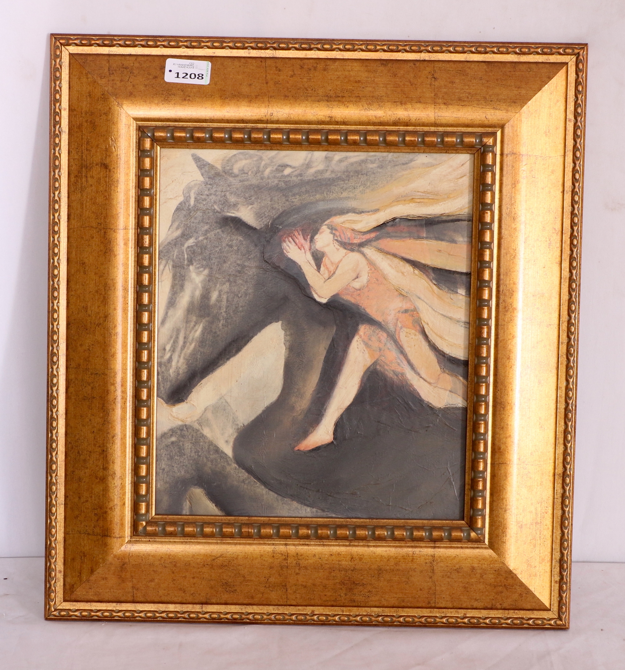 Artwork by Susan Smuts, LOOK AT THE SHADOW YOU CAST, Made of mixed media on board