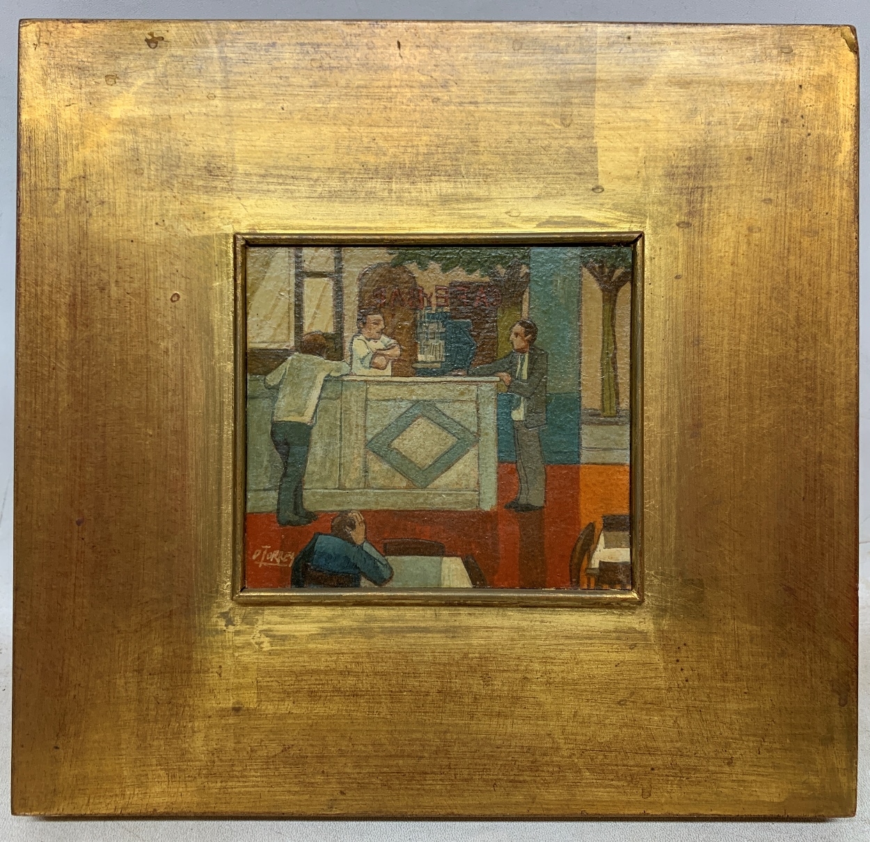 Denry Torres | En el bar | MutualArt