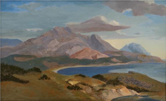 Golfo di Spezia by Carl Rottmann, Carl Ludwig Frommel, um 1840