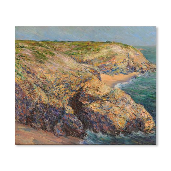 Les falaises by Gastone Domergue