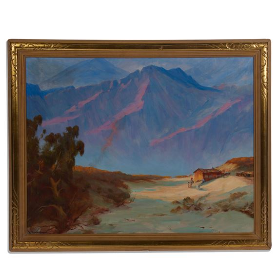 Artwork by Jean Mannheim, Coachella Valley, Made of oil on canvas
