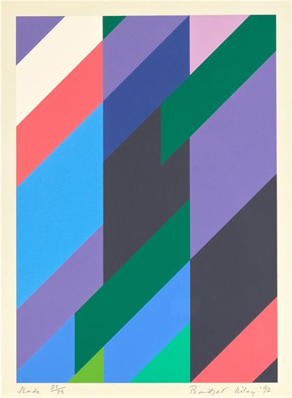 Bridget Riley | Shade (1992) | MutualArt