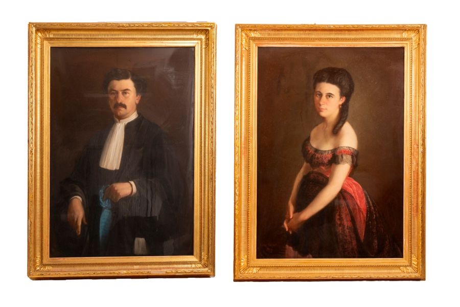 Hector Guiot | Madame et Monsieur (1869) | MutualArt
