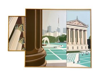 Marilyn Ashbrook. Oil/Canvas: Philadelphia Art Museum - Marilyn Ashbrook