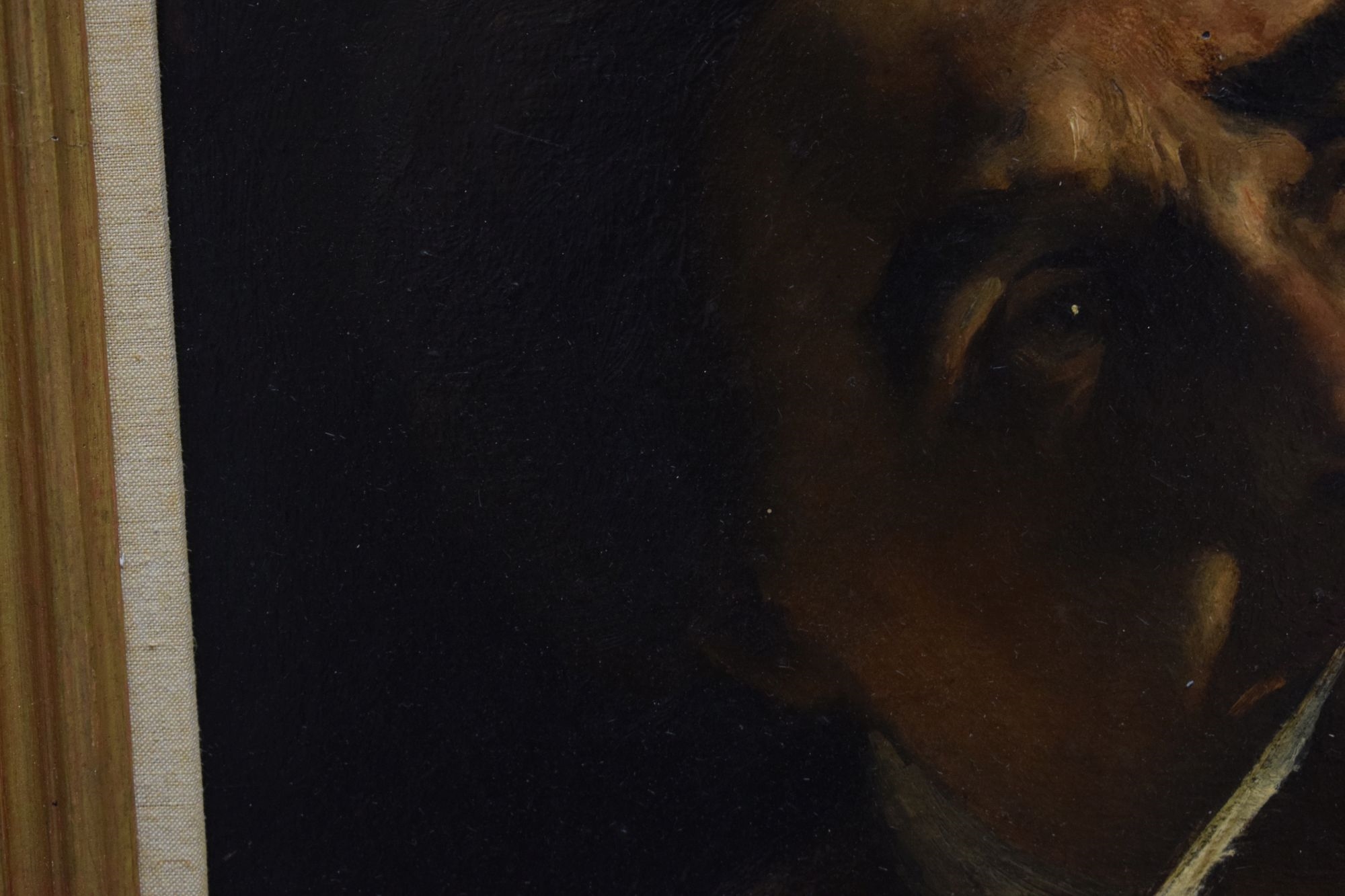 Artwork by John Anster Fitzgerald, Oil on board - Portrait of a gentleman, Made of Oil on board