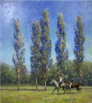 Evgeniy Monahov (b.1974) Oil On Canvas - Evgeniy Monahov