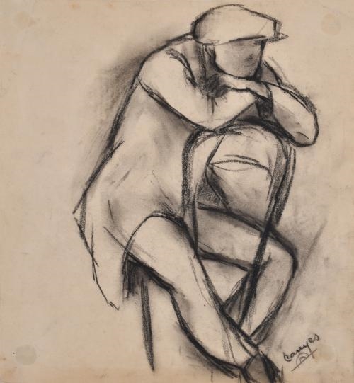 Ramón Casas | Portrait of Sr. Oswald Rowe Limpenny (1923) | MutualArt