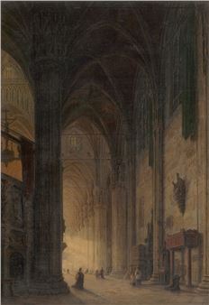 Chorumgang des Mailänder Doms - Ludwig Mecklenburg