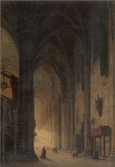 Chorumgang des Mailänder Doms - Ludwig Mecklenburg