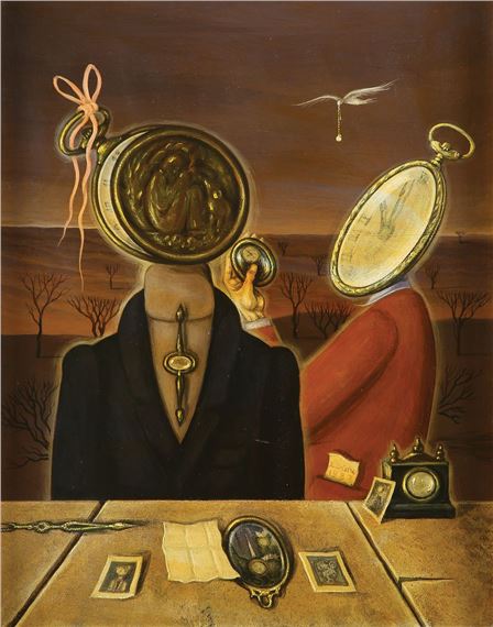 Baruch Elron | Surrealist Figures (1983) | MutualArt