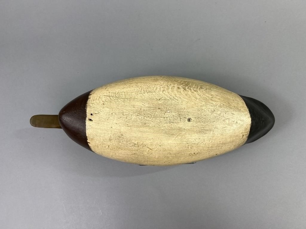 Artwork by Roy Hancock, Mallard Drake Duck Decoy, Made of Glass eyes, hollow body