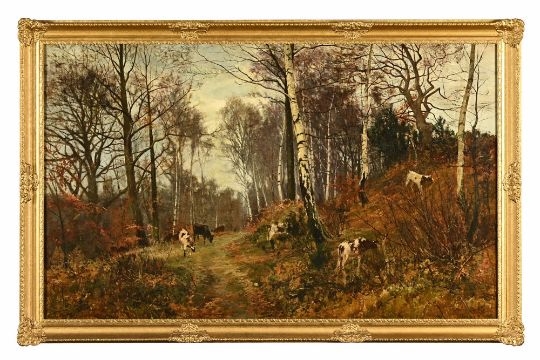 Artwork by Robert Scott Temple, Landscape, Made of oil on canvas