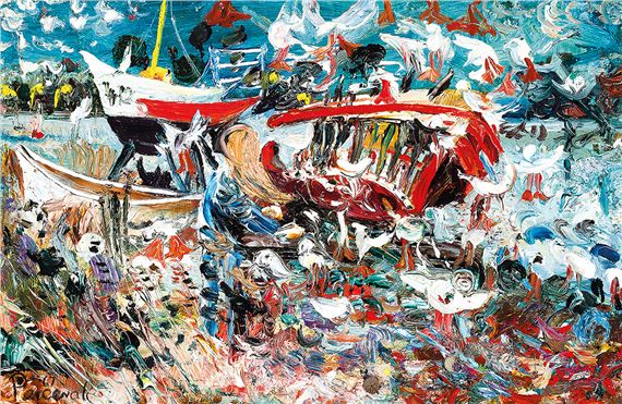 Wreck and Seagulls, Triabunna