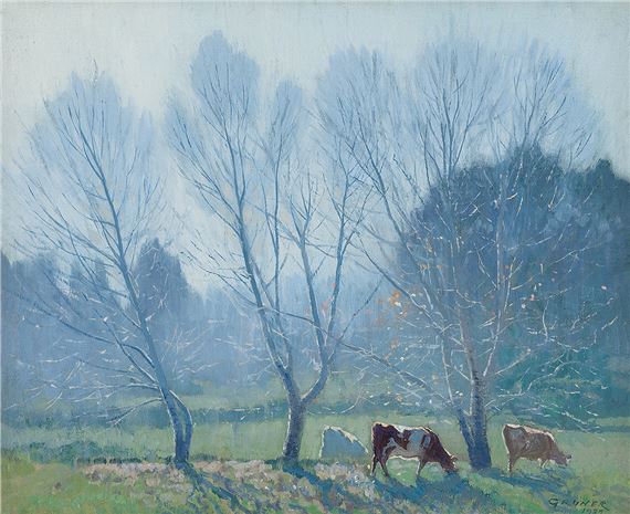 Frost by Elioth Gruner, 1932