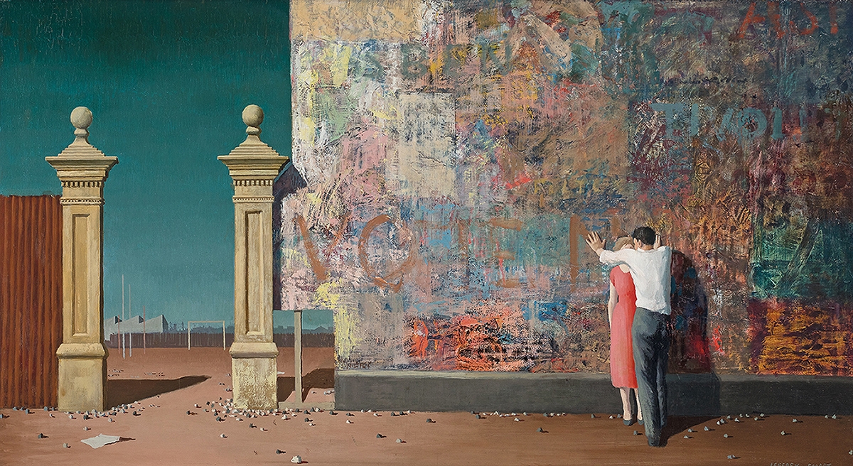 Jeffrey Smart | Trumper Park (1961) | MutualArt