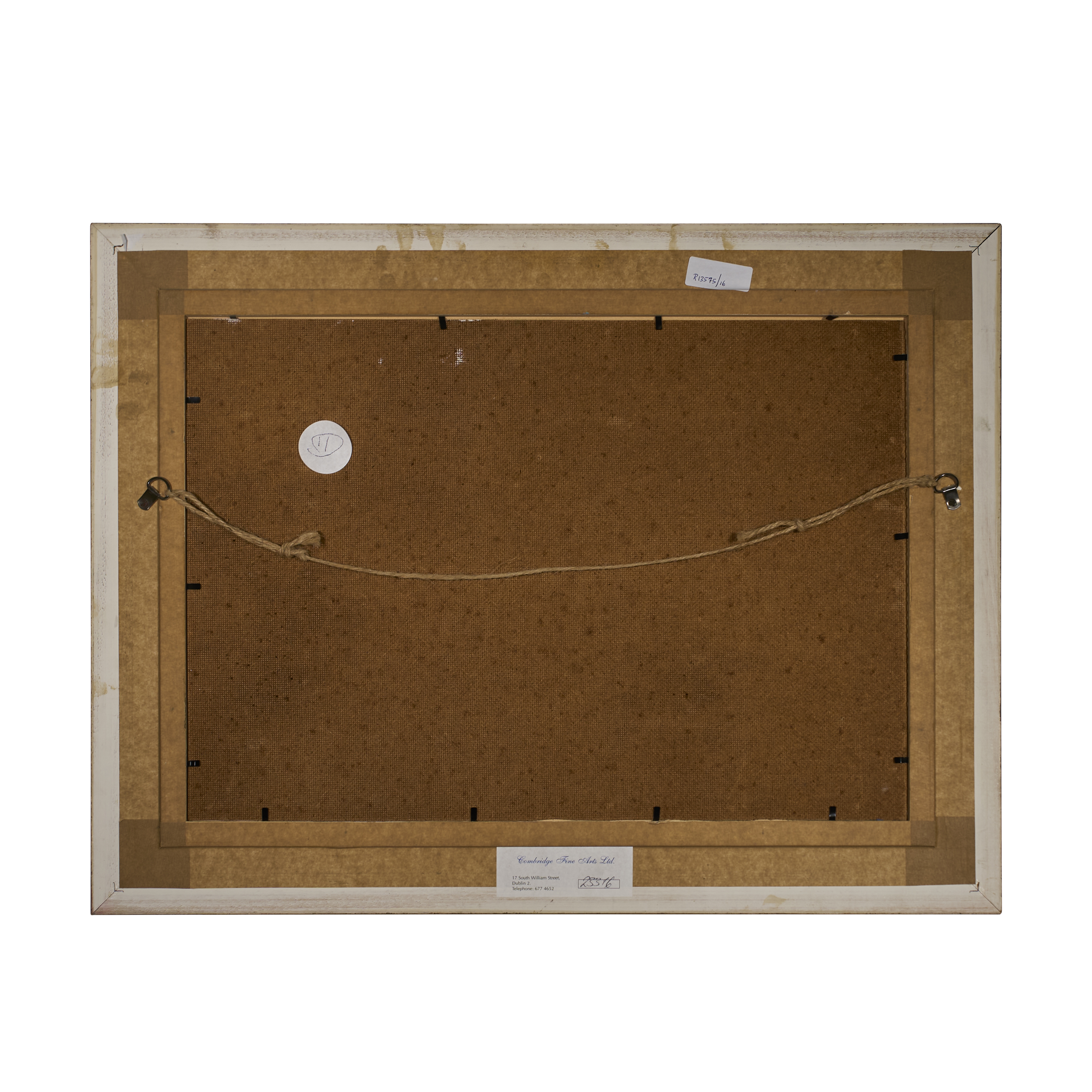 Artwork by Neville Henderson, View of Killiney, Made of oil on board