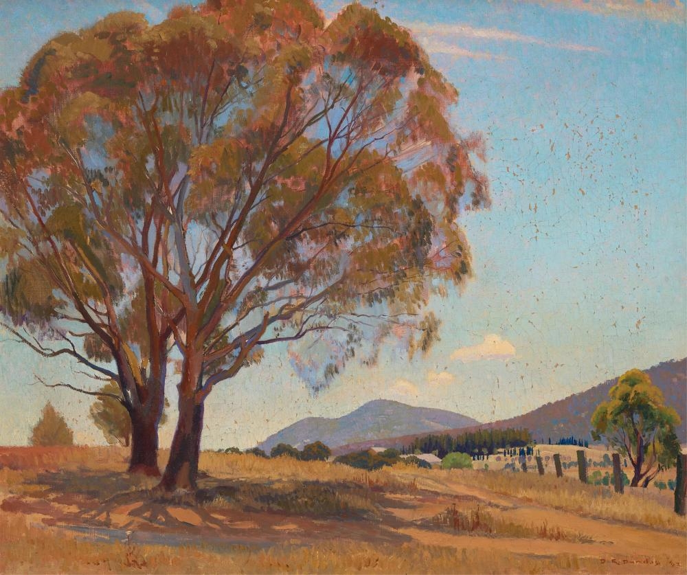 Artwork by Douglas Robert Dundas, Summer Morning, Made of oil on canvas