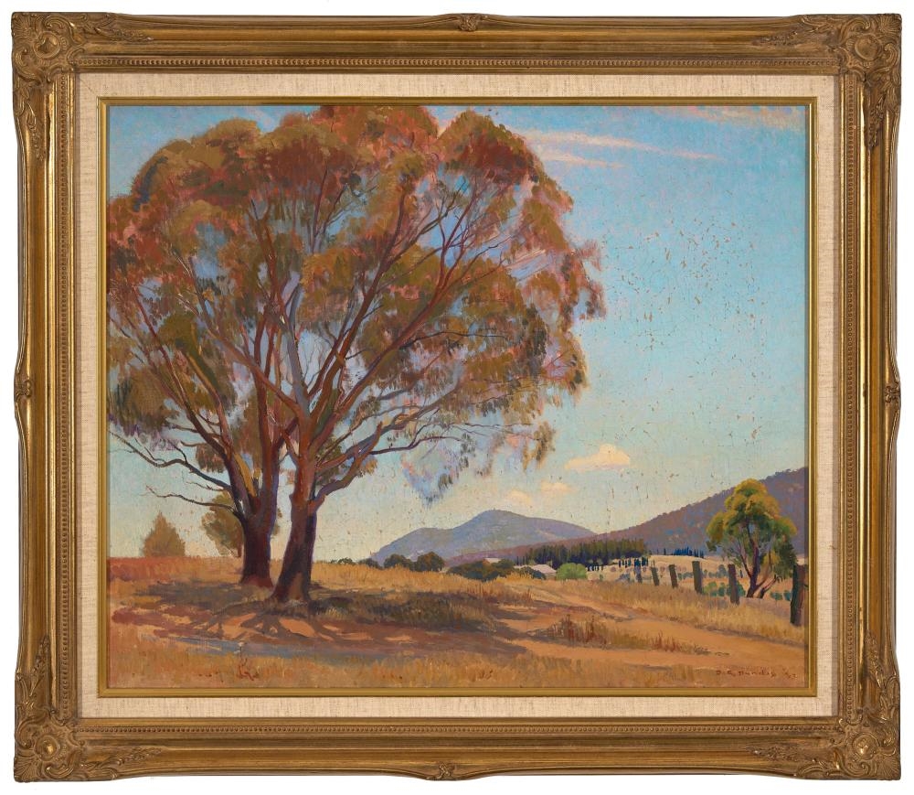 Artwork by Douglas Robert Dundas, Summer Morning, Made of oil on canvas