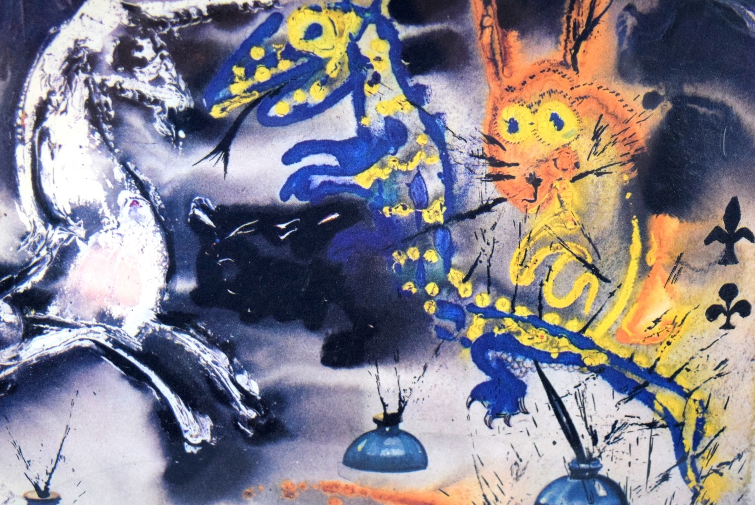Salvador Dalí | Salvador Dali Alice in Wonderland Who Stole the Tarts ...