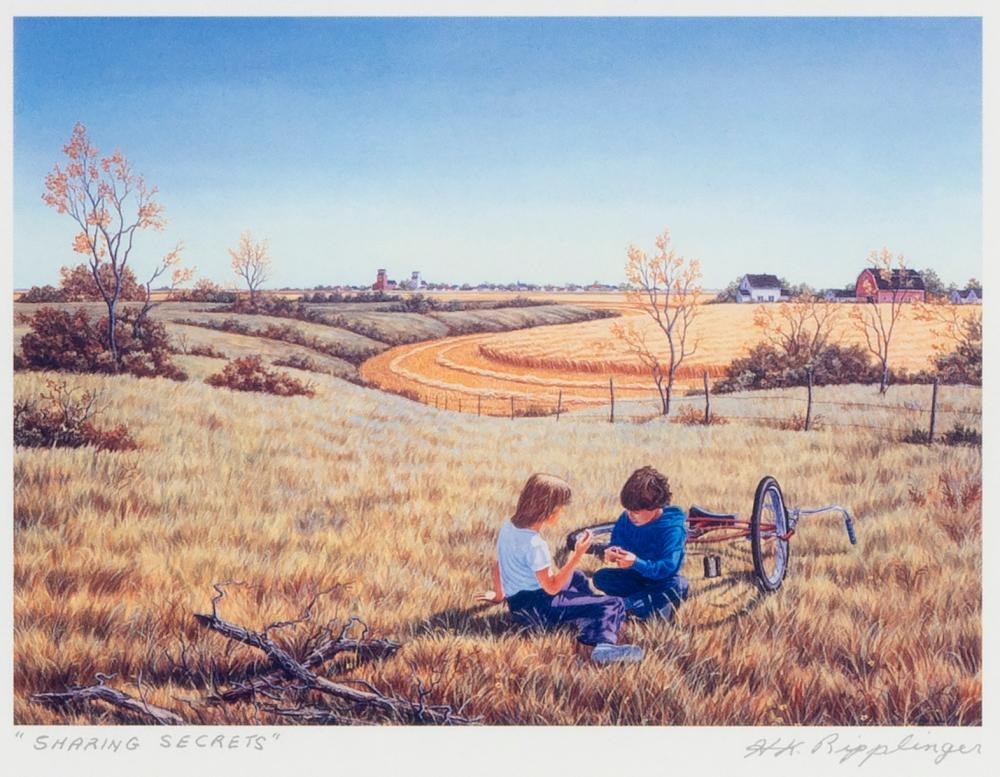 Henry Ripplinger | Trio of Prairie Scenes | MutualArt