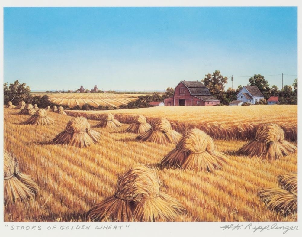 Henry Ripplinger | Trio of Prairie Scenes | MutualArt