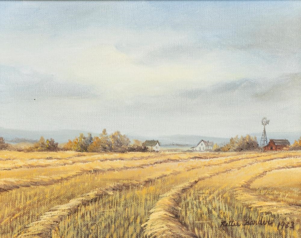 NETTIE HARDER | Untitled - Swathed Field (1983) | MutualArt