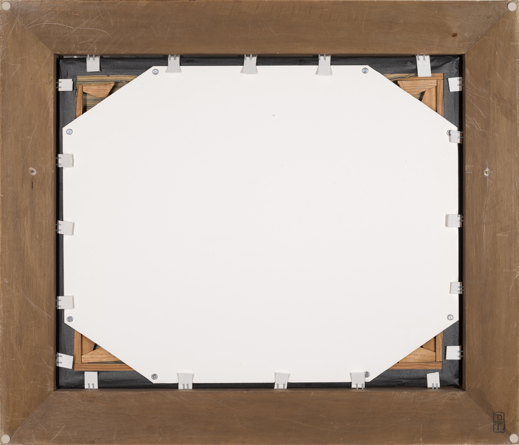 Artwork by Roger Bissière, Ocre et rouge (Composition 233, Made of oil on canvas