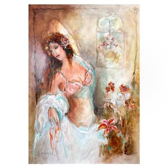 Original Acrylic Painting on Canvas - Batia Magal