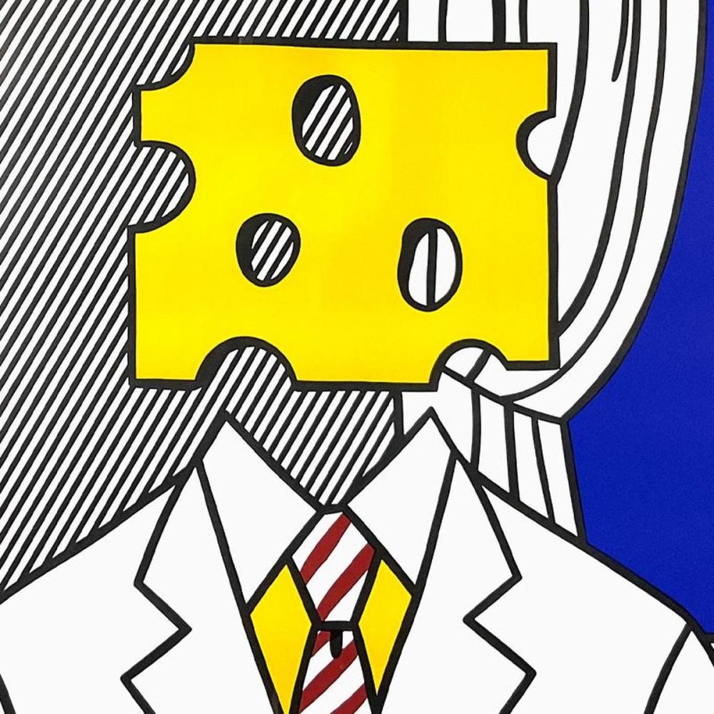 Roy Lichtenstein | Framed Lithograph from 1978 with Letter of ...